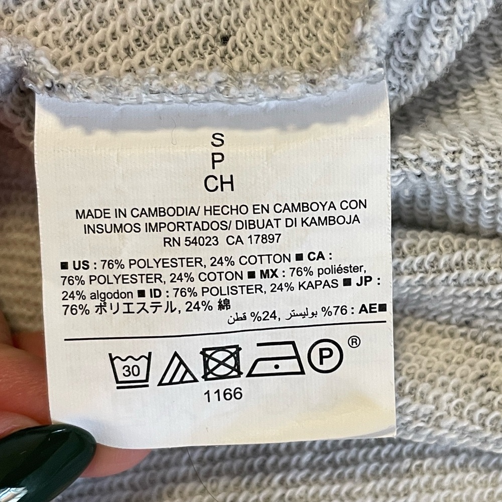 Old Navy Gray Speckled 3/4 Sleeve Dress - Picture 4 of 5